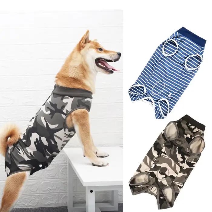 Combinaison à quatre pattes pour chiens, vêtements de récupération, stérilisation pour animaux de co