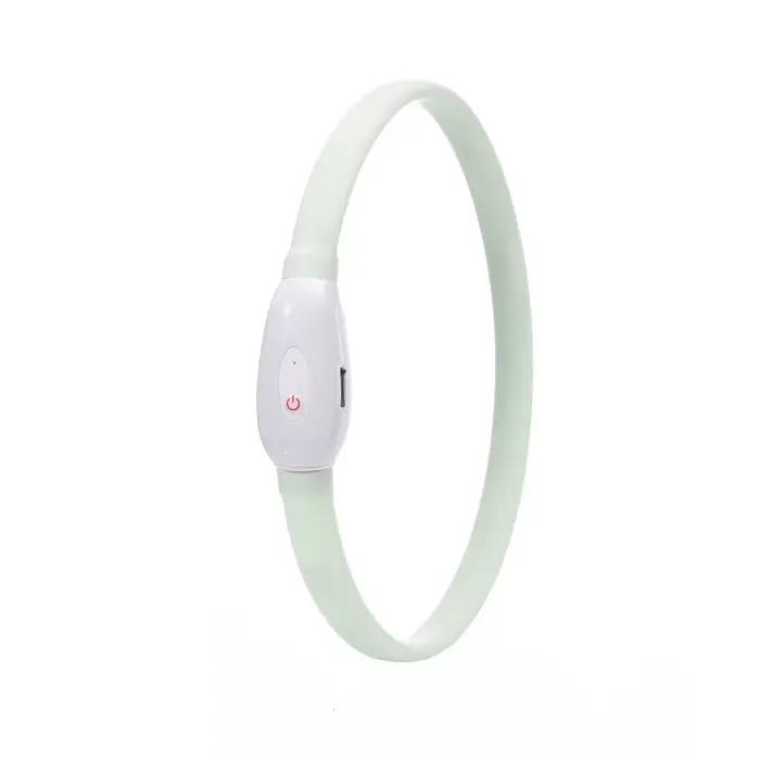 Collier léger rechargeable par USB pour chiens de grande, moyens et petits, collier pour chien lumin
