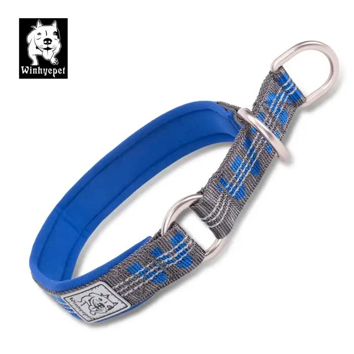 Truelove – collier pour animaux de compagnie, chaîne en Nylon réfléchissant, néoprène rembourré, dem
