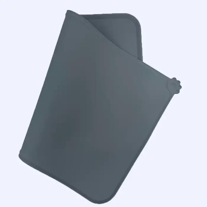 Tapis d'hiver imperméable pour animaux de compagnie, pour chien et chat, couleur unie, en Silicone,