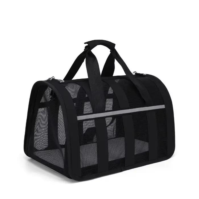 Sac de transport pour chien, sac à dos souple pour chat, sacs de voyage pour animaux de compagnie, a