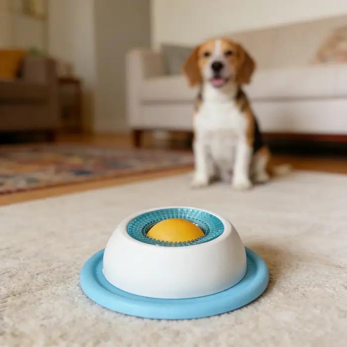 Nouveau tapis de léchage pour animaux de compagnie (chiens et chats), plaque de léchage pour yaourt,