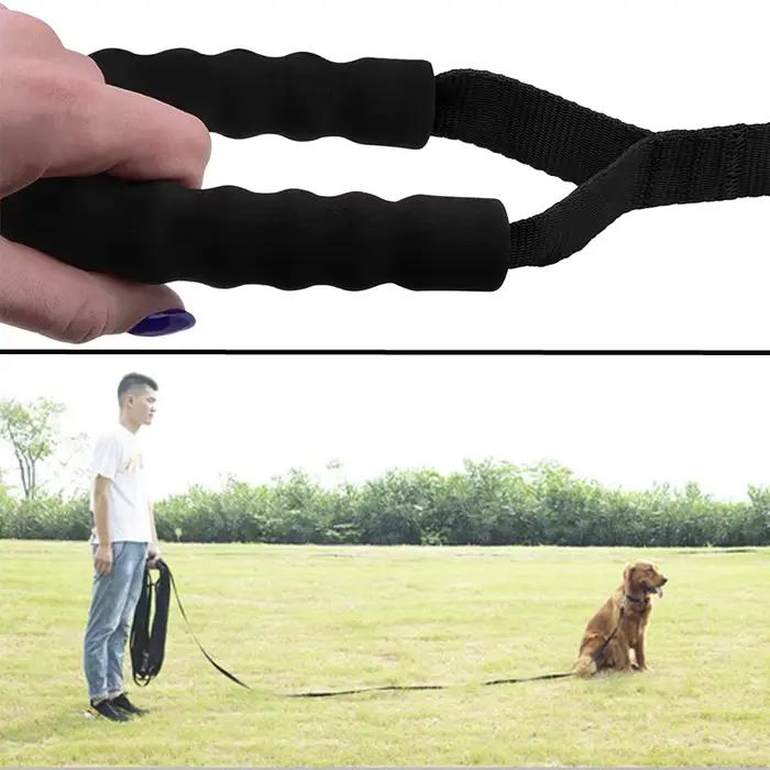 Longue corde en nylon pour chien, entraînement de rappel, laisse pour animaux de compagnie de 3m 6m