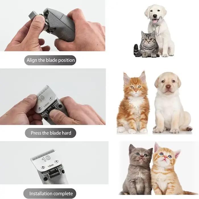 Lame de rechange professionnelle pour tondeuse pour animaux de compagnie, 3F 4F 5F 7F, A5, adaptée à