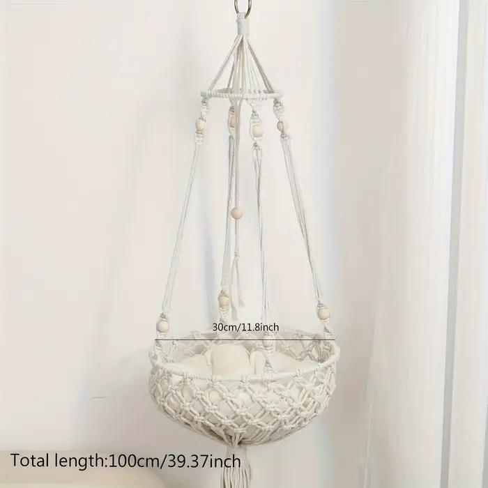 1 pièce-hamac nid de chat pour animaux de compagnie tissé à la main 30CM * 100CM