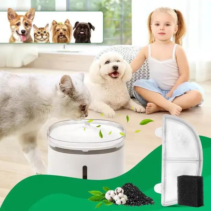 Filtres de remplacement éponge pour fontaine d'eau WF20/CF20 Homerun chat, remplacement de filtre de
