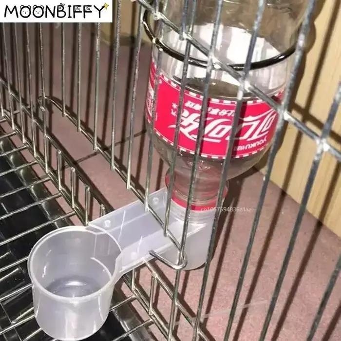 Abreuvoir en plastique pour animaux de compagnie, bouteille d'eau, tasse, chat, poulet, Pigeon, perr