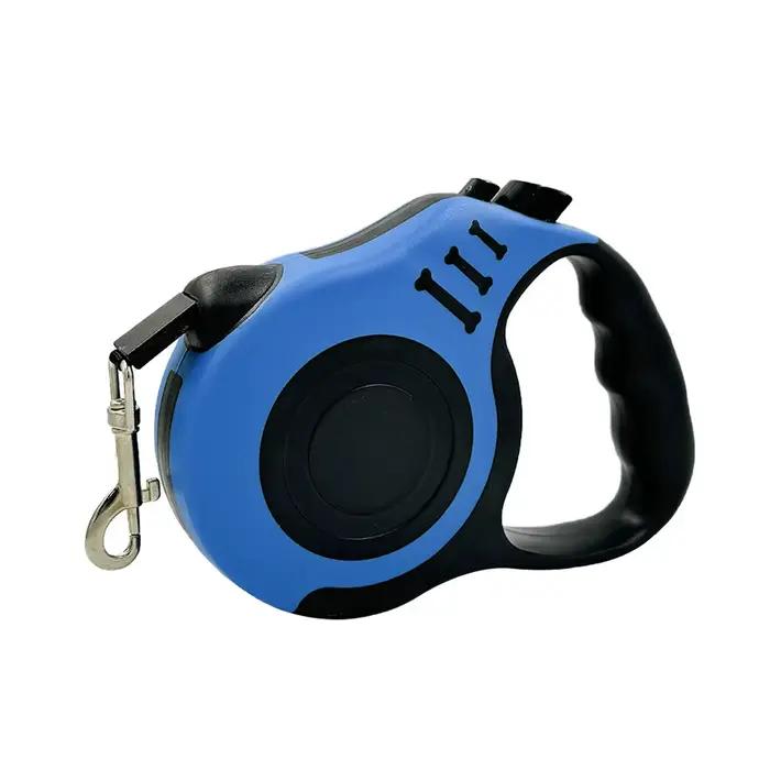 Laisse rétractable automatique pour chien 3m/5m en nylon pour petits chiens et chats, corde de tract