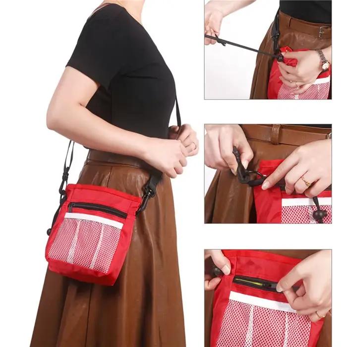 Sac de collation pour chien de compagnie, sac de friandises d'obéissance des aliments, pochette d'ex
