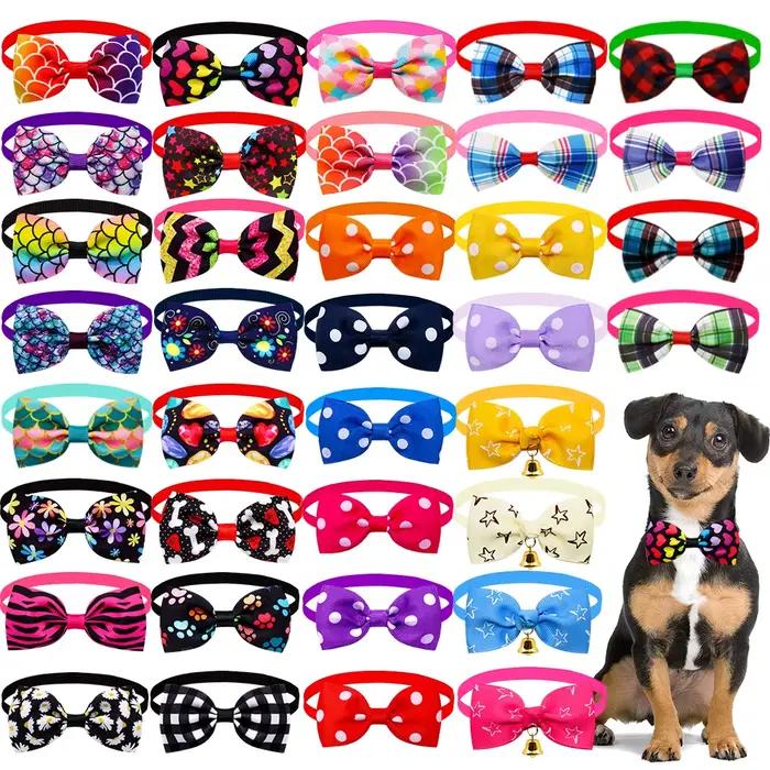 20 pièces accessoires pour chiens noeud papillon pour chien en vrac collier pour chien noeud papillo