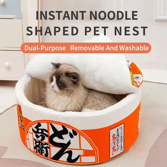 Maison pour chien et chat, chenil Super Large, nouilles instantanées, nid chaud pour chien et chat,