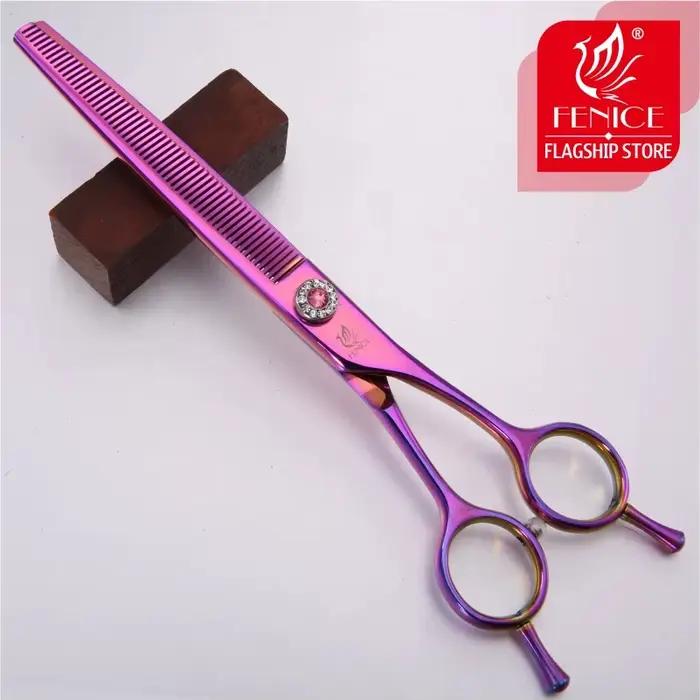 Fenice professionnel JP440C acier 7.0 pouces ciseaux de toilettage pour chien pour chien coupe cisea