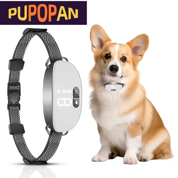 Nouveau collier anti-aboiement intelligent pour chien, collier anti-aboiement intelligent rechargeab