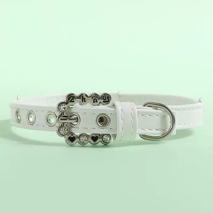 Collier de perles de luxe pour chat et chiot, collier en strass pour chats, petits chiens, Ragdoll,
