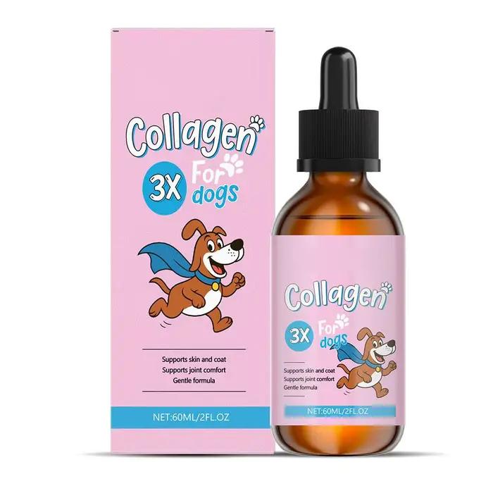 NOUVELLES gouttes de collagène pour hot dog, délicieux cheveux et soins de la peau au collagène liqu
