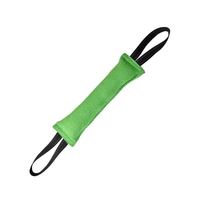 Jouet de remorqueur pour chien, oreiller de morsure en Jute, équipement d'entraînement Durable, joue
