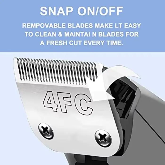 Lame de rechange professionnelle pour tondeuse pour animaux de compagnie, 3F 4F 5F 7F, A5, adaptée à
