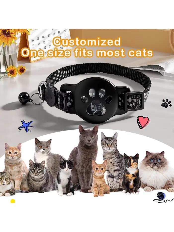 2 types de traceurs GPS multifonctionnels pour animaux de compagnie, traceurs GPS pour chats, collie