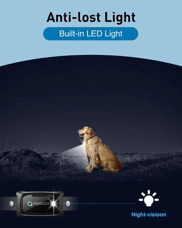 ABBIDOT T50 collier de choc électrique d'entraînement pour chiens pour animaux de compagnie 3300 pie