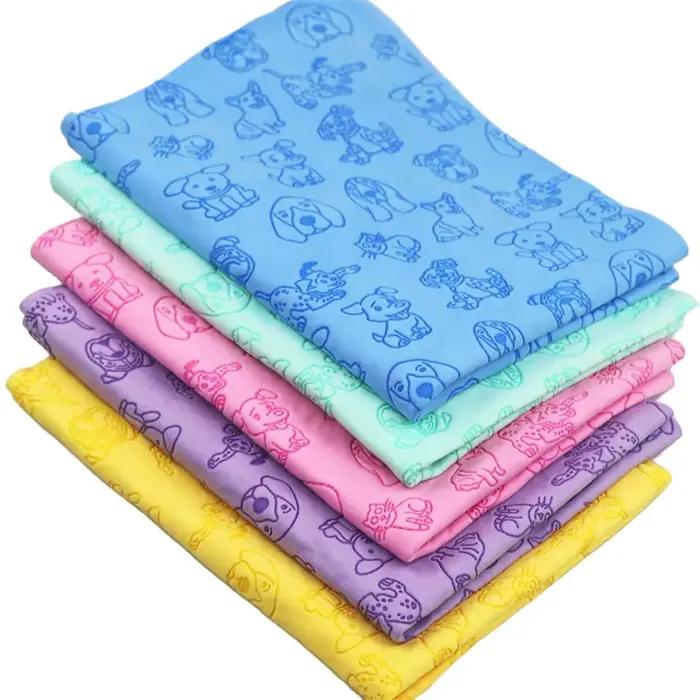Serviette absorbante pour animaux de compagnie, séchage rapide, haute Absorption d'eau, serviettes d