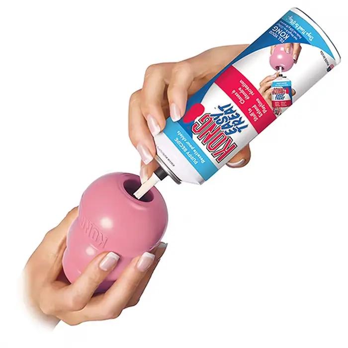 KONG – jouet à mâcher classique en caoutchouc naturel pour chien, avec votre choix de friandises pou