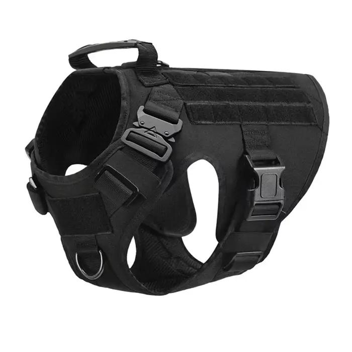 Grand ensemble harnais et laisse pour chien, berger allemand Malinois, gilet de marche, harnais et c