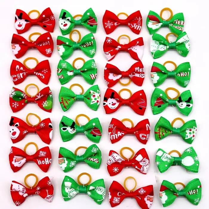 Nœuds de toilettage pour chiens, 10/20 pièces, mélange de couleurs, accessoires pour petits chiens,