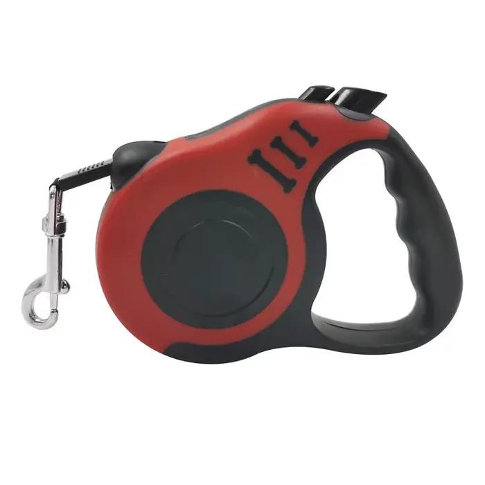 Laisse rétractable pour chien de 3 mètres et 5 mètres, laisse pour animaux de compagnie, corde de Tr