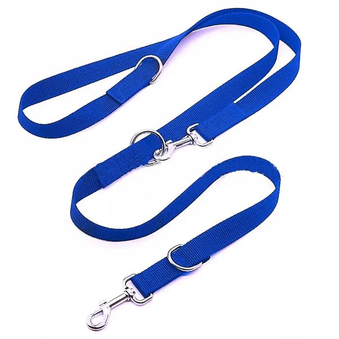 Laisse pour chien réglable de 250 cm x 2,5 cm, idéale pour la promenade, l'entraînement et le contrô