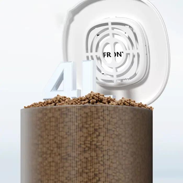 4L USB bouton intelligent WIFI APP vidéo mangeoire pour animaux de compagnie automatique distributeu