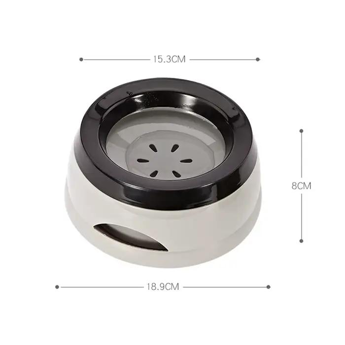 Bols flottants pour chiens de compagnie, bouche non mouillante, bol pour chat, sans déversement, dis