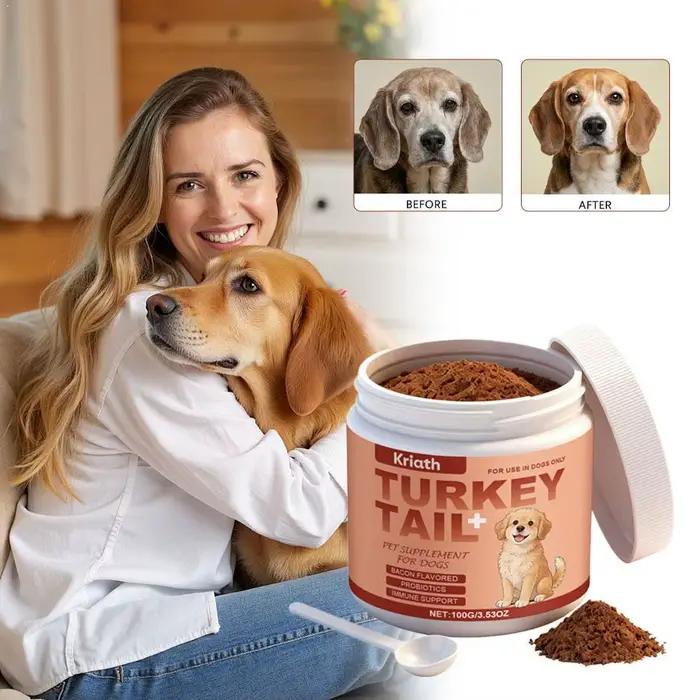 Complément alimentaire pour soutenir l'immunité des chiens - Soins pour chiens seniors - Soutien des