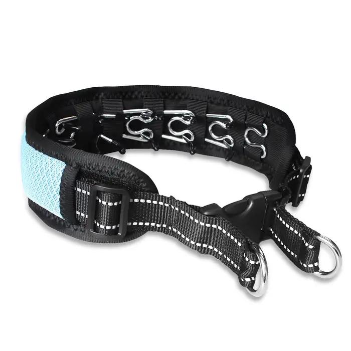 Collier d'entraînement anti-choc pour chien avec barbelures, réglable en néoprène, anti-traction, po