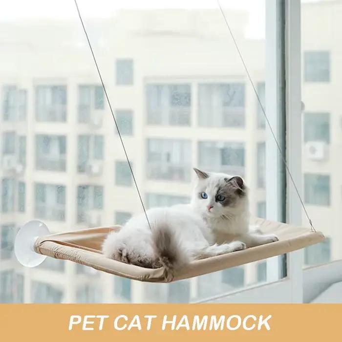 Hamac pour animaux de compagnie, lit aérien suspendu pour chat, maison pour chaton, cadre d'escalade