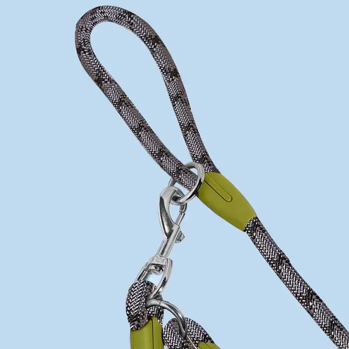Laisses réfléchissantes en Nylon, chaîne pour chien de compagnie, corde de Traction pour courir, mai