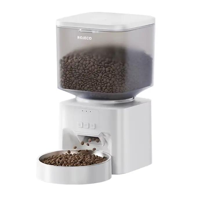 ROJECO 4.5L mangeoire automatique pour chien Version WIFI distributeur de croquettes de nourriture p