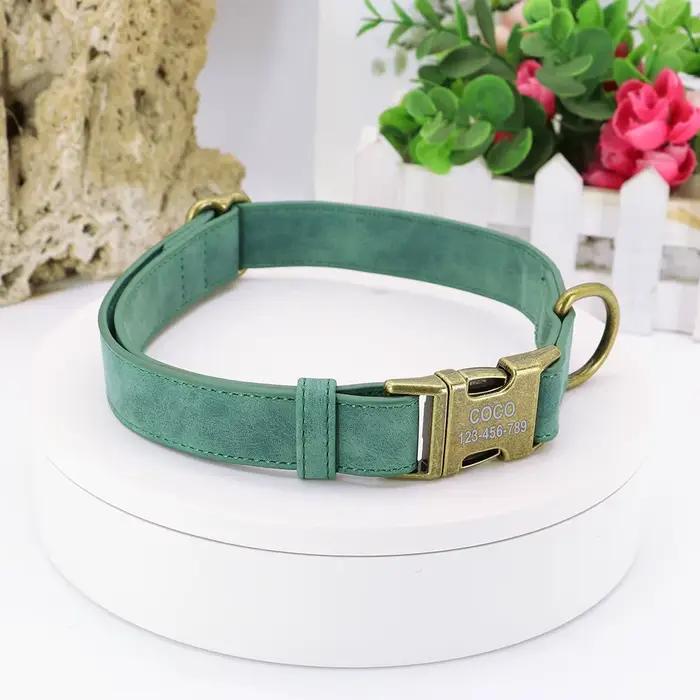 Collier de chien Anti-perte personnalisé, étiquette d'identification de chien personnalisée, collier