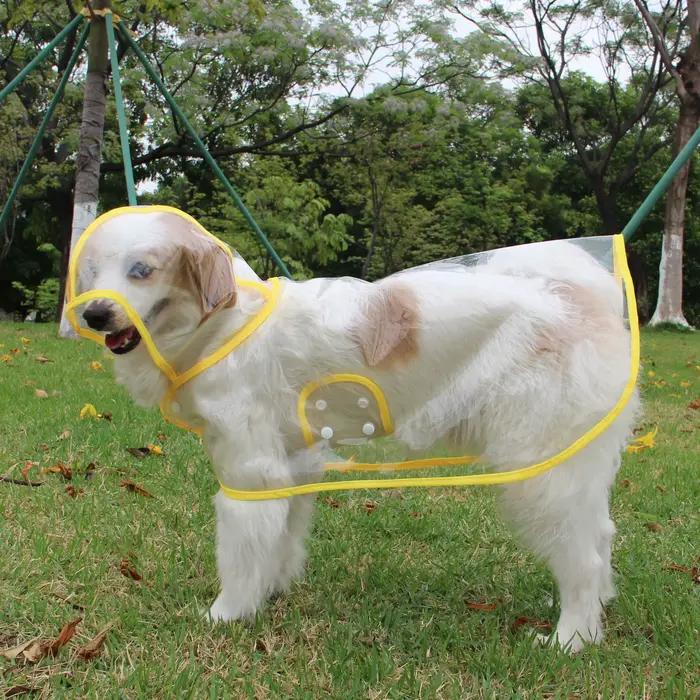 Fournitures pour animaux de compagnie imperméable pour chien imperméable nouveau Poncho de mode en p