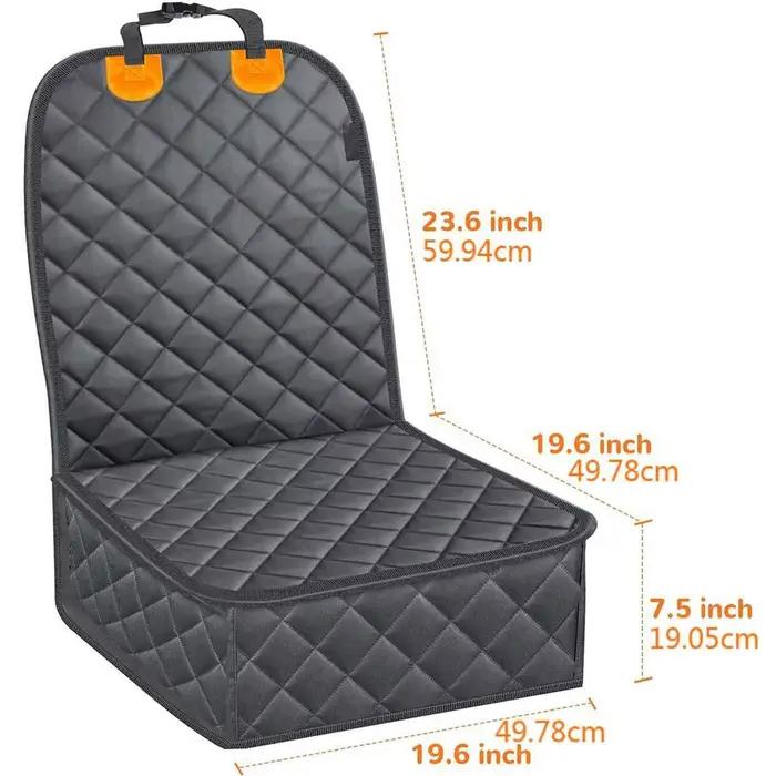Housse de siège avant pour chien pour voitures, protection de siège de voiture pour animaux de compa