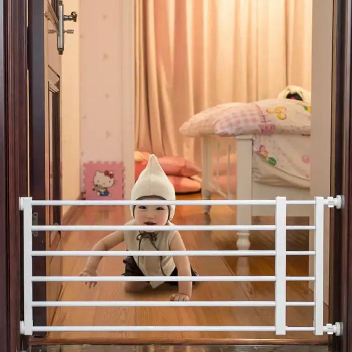 Porte intérieure pour chien, clôture autoportante rétractable, sans clous, porte réutilisable pour p