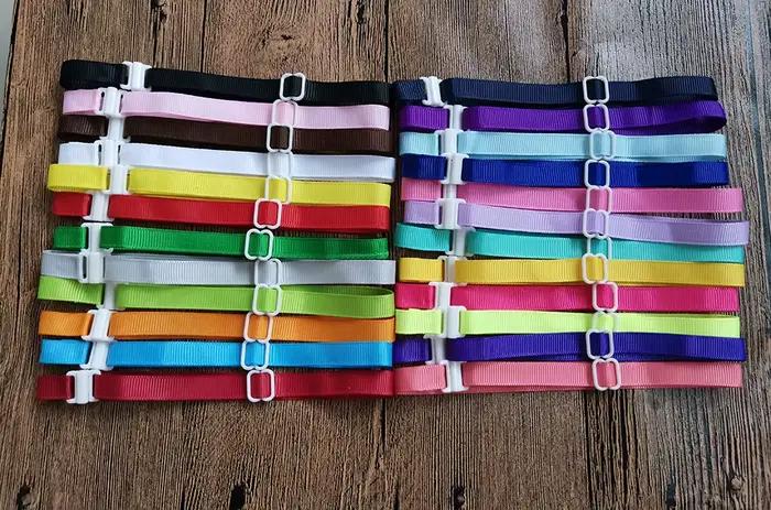 Collier nœud papillon pour chien, 100/200 pièces, ruban réglable, accessoires de toilettage pour pet