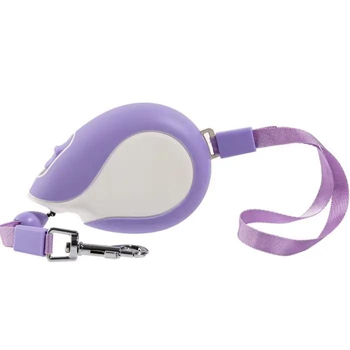 Laisse Booteely 3M pour petits chiens laisse rétractable automatique, laisse pour chaton à boucle ma