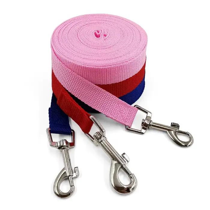 Laisses pour animaux de compagnie plus longues, corde d'entraînement en plein air, ceinture de laiss