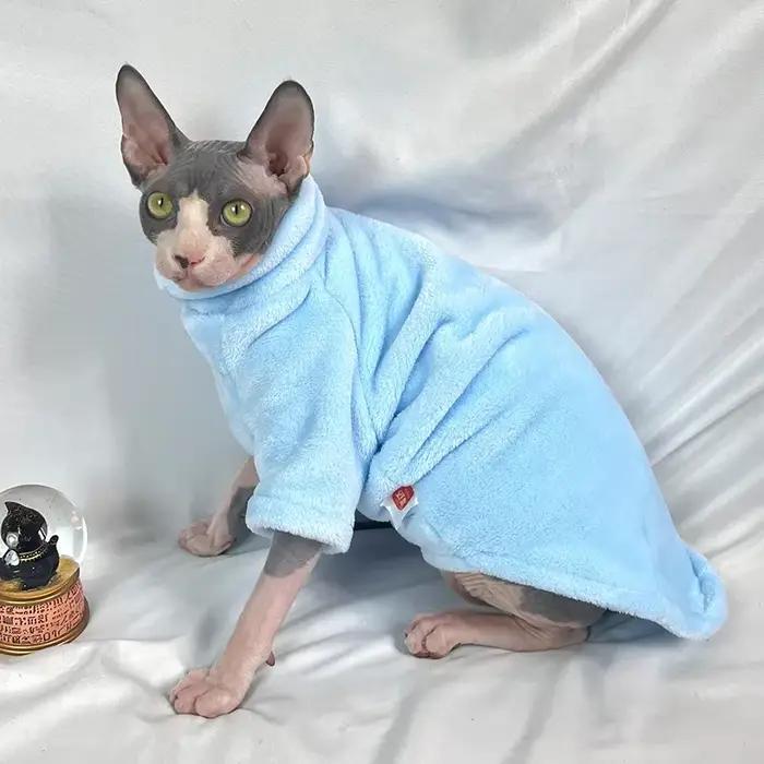 Vêtements à la mode pour chats Sphynx chat pull chaton vêtements chien à capuche vêtements pour Sphi