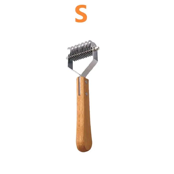 Nouveau peigne d'épilation pour chien et chat toilettage cheveux longs pour animaux de compagnie pei