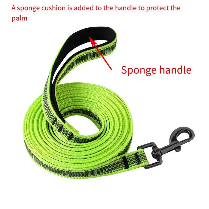Laisse longue pour chien 15M 10M 5M 3M 2M, grande corde de plomb d'entraînement pour animaux de comp