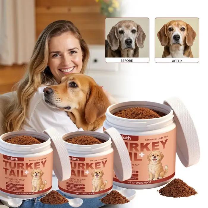 Probiotiques pour chiens 100g – Soutien immunitaire, entretien des articulations, soin intestinal et