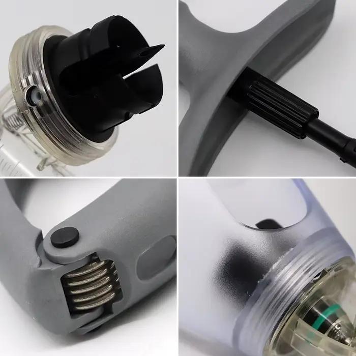 Seringue vétérinaire pour animaux de 2Ml/5Ml, injecteur de vaccin continu réglable pour poulet, coch