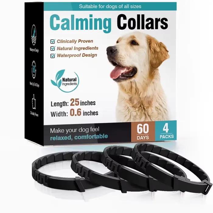 Colliers apaisants à phéromone pour chiens, 3/4 pièces, pour chats, soulage l'anxiété, réglable, con