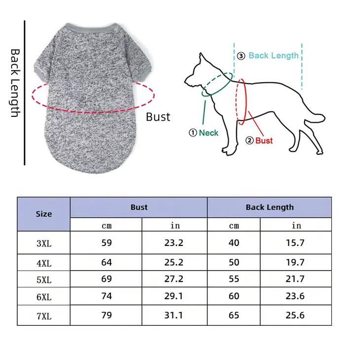 Sweat-shirt pour chien, pour animaux de compagnie moyens et grands, doré, Satsuma Huskies, frontière